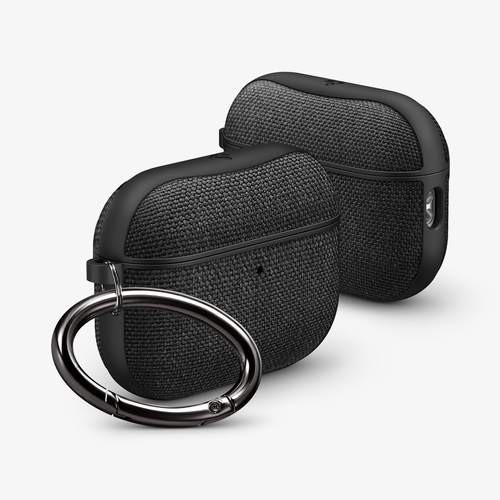 Spigen Urban Fit AirPods Pro 3 Case Matte Black. Product type: Case, Material: Fabric, Polycarbonate (PC), Product colour: