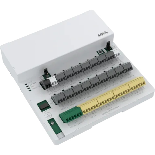 Axis 03504-001. Modultyp: Digital, Signalentdeckung: Eingang/Ausgang:, Anzahl Kanäle: 16 Kanäle. DC input Spannung: 12 - 24 V