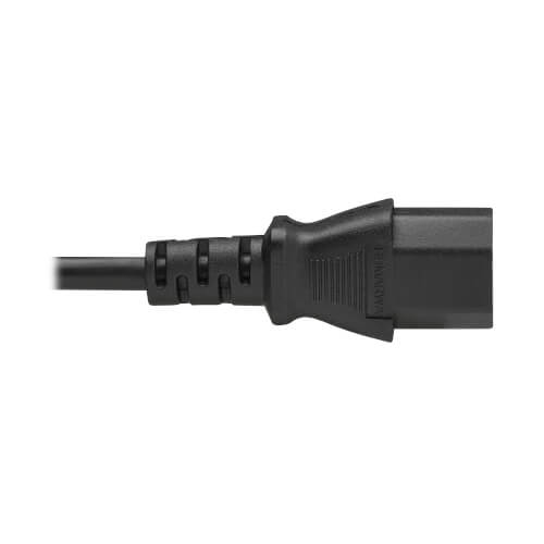 Tripp Lite series P054-02M-EU Verlängerungskabel - 2 m - Europa - für PDU, Computer, Server, USV, Überspannungsschutz, Net