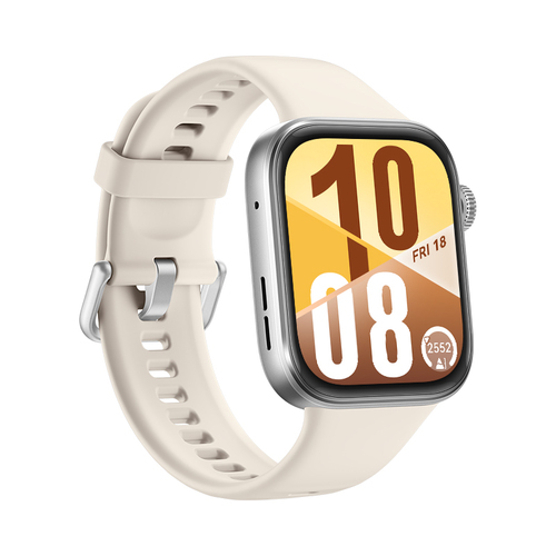 Huawei WATCH FIT 4 Smart Watch - 43 mm Case Height - 9.30 mm Case Thickness - 38 mm Case Width - White Band Color - Alumin