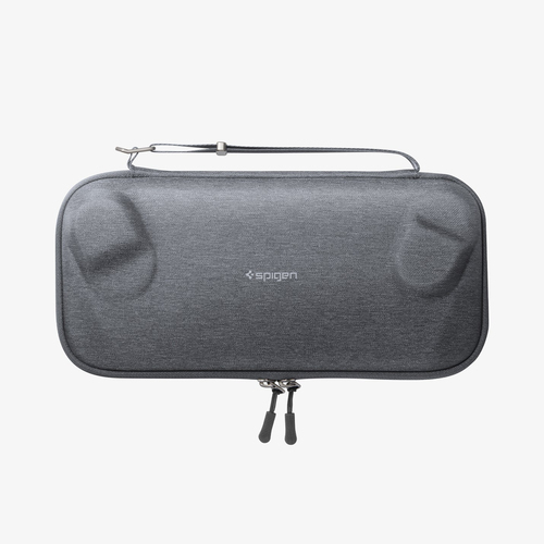 Spigen Klasden Pouch Carrying Case Charcoal Gray. Case type: Pouch case, Brand compatibility: Any brand, Material: Nylon