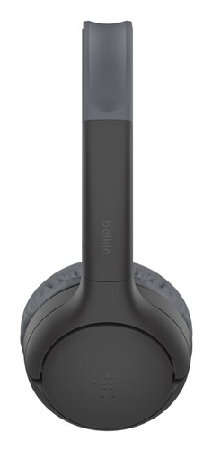Belkin SoundForm Mini Gen2 Kabel/Kabellos Auf den Ohren, Kopfbügel Stereo Headset - Schwarz - Binaural - 914,4 cm Reichwei