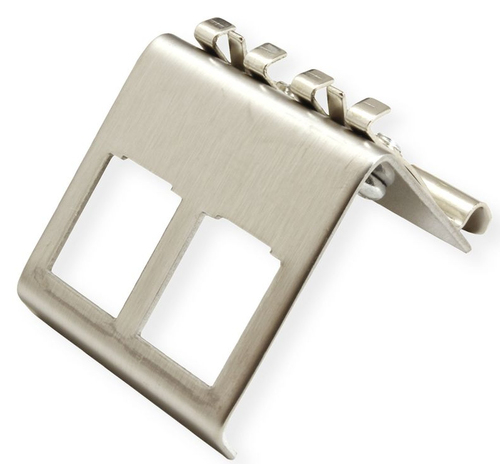 Value Befestigungsadapter für Keystone-Modul - Silber - Plastik, Edelstahl - 1