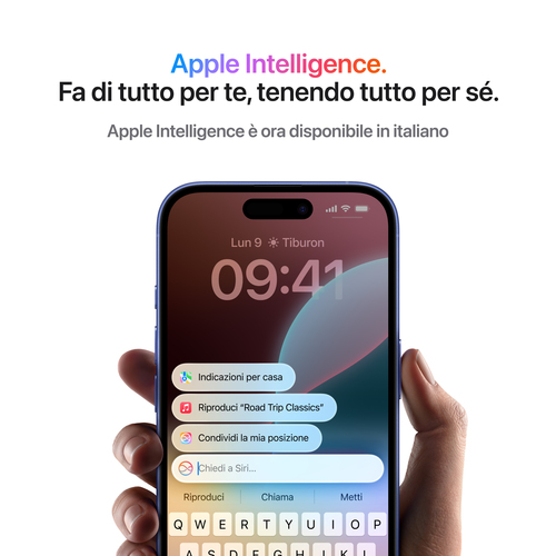 Apple iPhone 16 128GB Verde acqua. Dimensioni diagonale schermo: 15,5 cm (6.1""), Risoluzione del display: 2556 x 1179 Pix