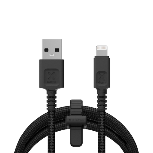 Xtorm CX3011. Cable length: 1.5 m, Connector 1: Lightning, Connector 2: USB A. Power: 12 W. Sustainability certificates: G