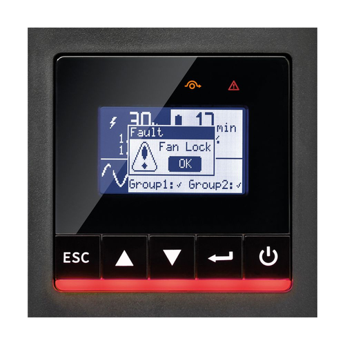 Eaton 9PX6KIRTNG2. UPS topology: Double-conversion (Online), Output power capacity: 6 kVA, Output power: 6000 W. AC outlet