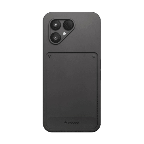 Fairphone Case for Fairphone 6 Smartphone - Horizon Black - Impact Resistant - Plastic - 16 cm (6.3") Maximum Screen Size 