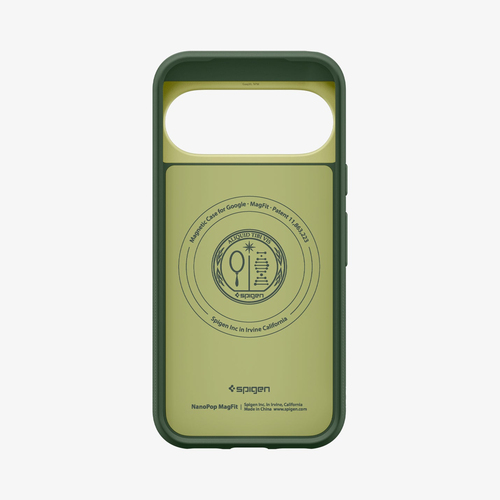 Spigen Nano Pop Case for Google Pixel 11 Pro XL Smartphone - Avo Green - Wireless Charging Compatible