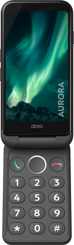 Doro Aurora A21 DSC-0540 64 GB Smartphone - 11.4 cm (4.5") 1280 x 720 - Octa-core (8 Core) 2 GHz - 4 GB RAM - Android 14 -