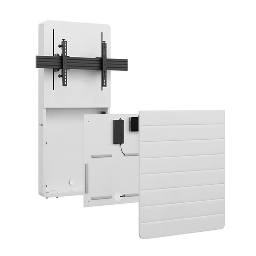 HAGOR CON-Line Lift für Display - Weiß - Querformat - Höhenverstellbar - Bildschirmgröße: 139,7 cm bis 190,5 cm (75 Zoll) 