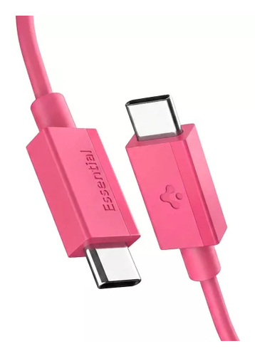 Spigen EB6010CC. Cable length: 1 m. Connector 1: USB C, Connector 2: USB C, Maximum data transfer rate: 0.48 Gbit/s, Produ
