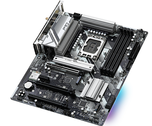 ASRock B760 PRO RS WIFI Gaming-Desktop-Motherboard - Intel B760 Chipsatz - Sockel LGA-1700 - ATX - Core Unterstützter Proz