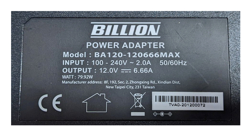 Elo Touch Solutions E596619. Voltagem da entrada: 100 - 240 V, Frequência: 50/60 Hz, Potência de saída: 80 W. Cor do produ