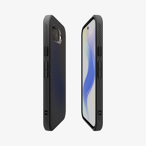 Spigen Liquid Air Pixel 10a Case Matte Black. Case type: Cover, Brand compatibility: Google, Compatibility: Pixel 10a, Max