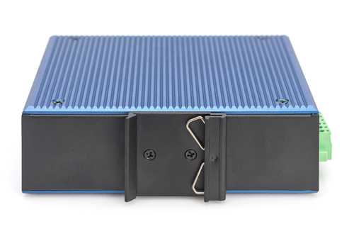 Digitus Industrial 8+2 port L2 managed Gigabit Ethernet PoE switch. Switch type: Managed, Switch layer: L2. Basic switchin