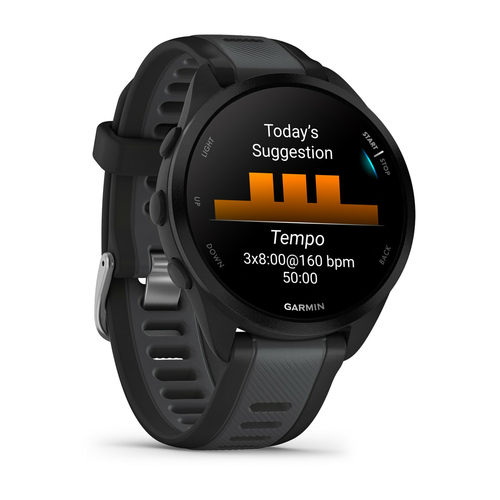 Garmin Forerunner 165 Music. Dimensioni diagonale schermo: 3,05 cm (1.2"), Tecnologia display: AMOLED, Risoluzione del dis