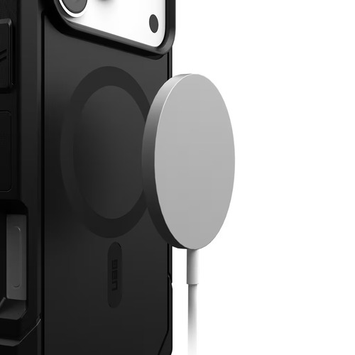 Urban Armor Gear Trooper Rugged Case for Apple iPhone 18 Pro, iPhone 17 Pro Smartphone - Textured - Black - Drop Resistant