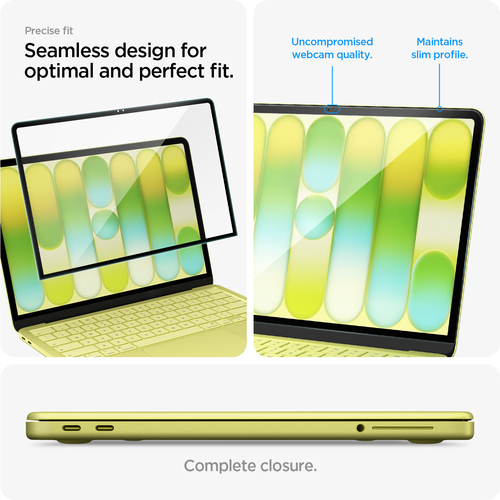 Spigen GLAS.tR SLIM MacBook Neo 13-inch Screen Protector. Product type: Laptop screen protector, Product colour: Transpare