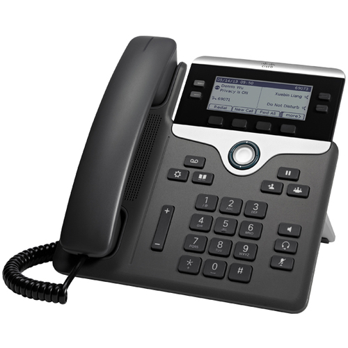 Cisco 7841. Tipo de produto: IP Phone, Cor do produto: Preto, Prateado, Tipo de auscultador: Estação com fios. Quantidade 