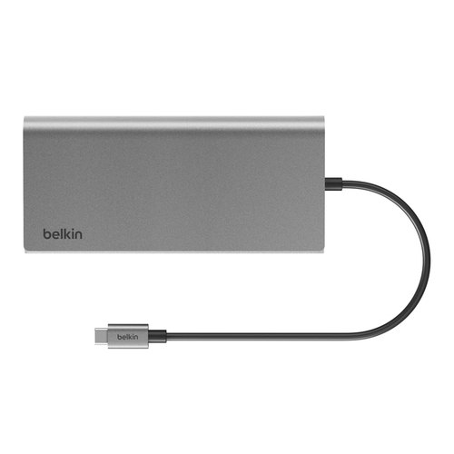 Belkin Connect USB Type C Docking Station for Tablet, Smartphone, Monitor, Notebook - Charging Capability - 2 Displays Sup