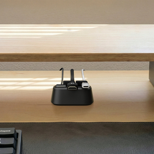 Spigen Magnetic Cable Holder | LD103. Type: Cable holder, Purpose: Desk, Product colour: Black. Quantity per pack: 1 pc(s)