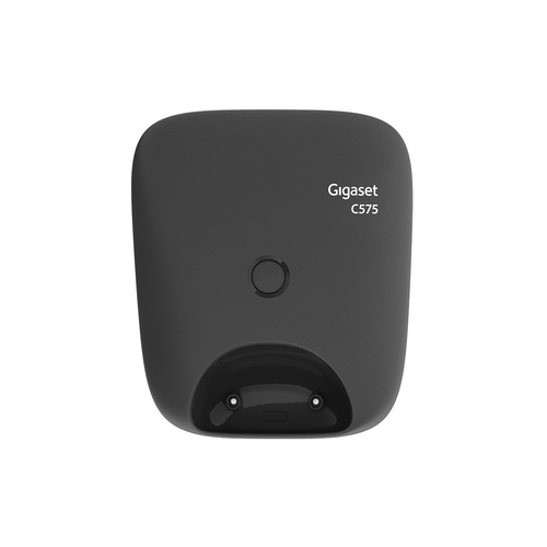 Gigaset C575 DECT-Schnurlostelefon - Schwarz - 1 Telefonleitung(en) - 1 Gleichzeitige Anrufe - Freisprecheinrichtung