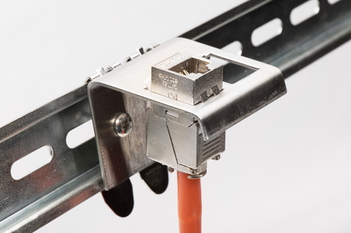 Digitus Befestigungsadapter für DIN Rail, Keystone-Modul
