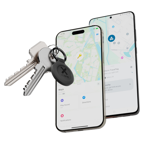 Xtorm XTAG2GA11-3PACK. Purpose: Universal, Product type: Smart keychain, Product colour: Black. Battery type: CR2032, Batt