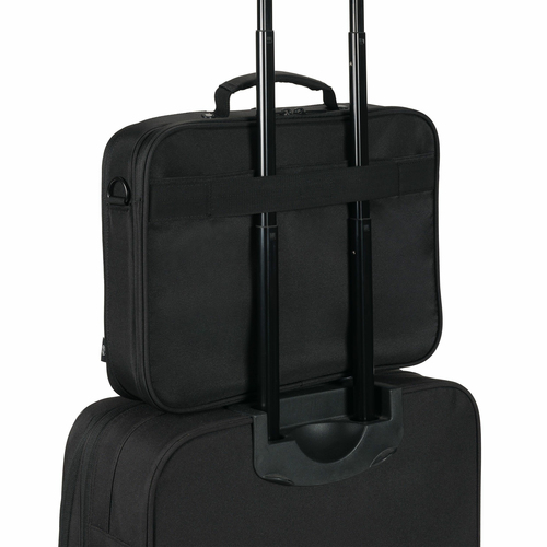 Dicota Eco Multi CORE Tasche für 38,1 cm (15 Zoll) bis 43,9 cm (17,3 Zoll) Notebook - Schwarz - 300D rPET Polyester Körper