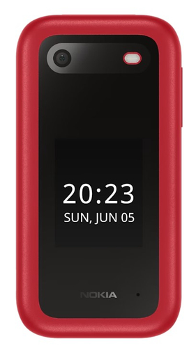 Nokia 2660 Flip. Forma: Flip. Capacidade cartão SIM: Dual SIM. Tamanho do ecrã na diagonal: 7,11 cm (2.8"), Resolução: 240