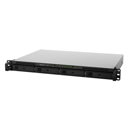 Synology RackStation RS819. Tipo: NAS. Tipo de chassis: Rack (1U). Classe do dispositivo: Pequenas e Médias Empresas. Famí