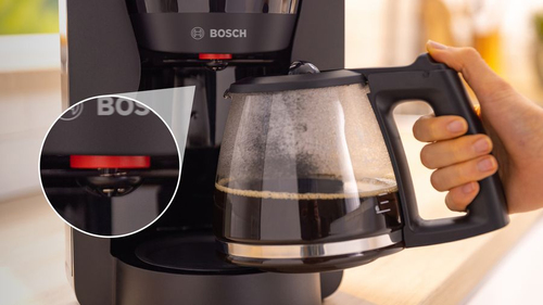 Coffee Maker Bosch TKA3M133 1200 W - Nero - 1,40 L - Vetro Carafe