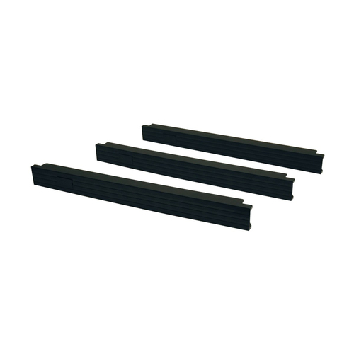 Tripp Lite SR1UPANEL50 SmartRack 1U Blanking Panel Kit, Toolless-Mounting, 50 pieces. Product colour: Black. Quantity per 