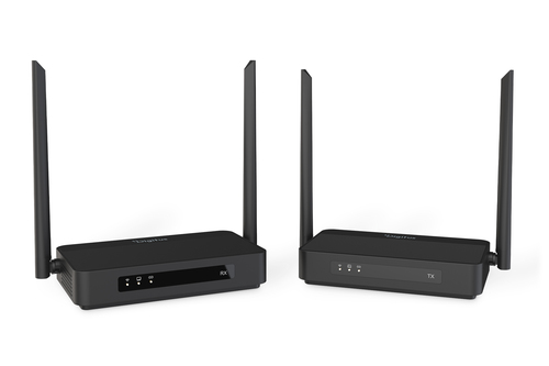 Digitus Sender-Empfänger des KVM-Extenders - Kabellos - 100 m Reichweite - 4K UHD - 4096 x 2160 Maximale Videoauflösung - 