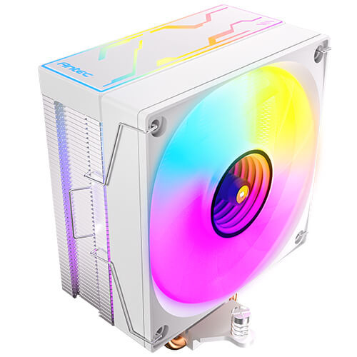 Antec F400 ARGB. Type: Refroidisseur d'air, Diamètre du ventilateur: 12 cm, Vitesse de rotation (min): 600 tr/min, Vitesse