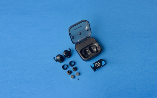 Fairphone Fairbuds True Wireless Earbud Stereo Earset - Black - Google Assistant, Siri - Binaural - In-ear - 1000 cm - Blu