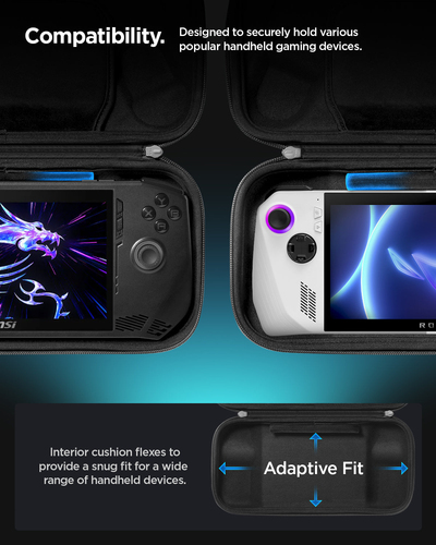 Spigen Klasden Pouch Carrying Case Charcoal Gray. Case type: Pouch case, Brand compatibility: Any brand, Material: Nylon