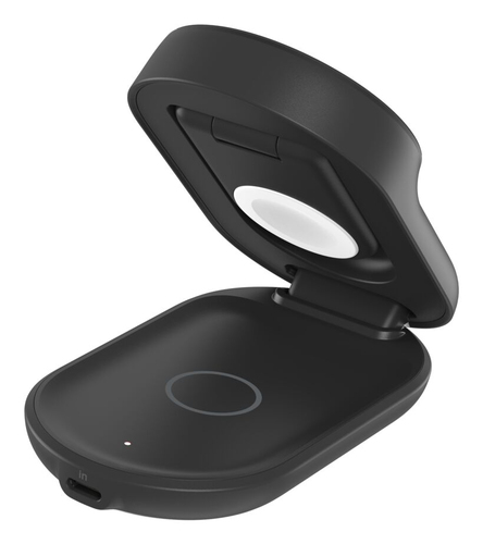 Belkin UltraCharge Induktionsladegerät - Schwarz - für Qi2-fähiges Gerät, iPhone, AirPod, Smartwatch, Smartphone - Eingang