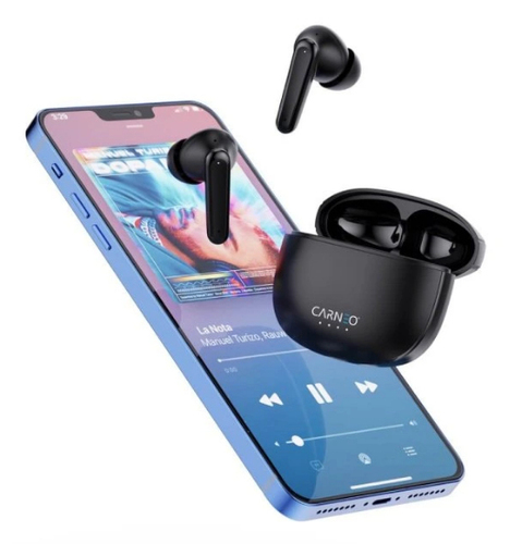 Carneo HERO pods black. Product type: Headset. Connectivity technology: Wireless, Bluetooth. Recommended usage: Calls/Musi