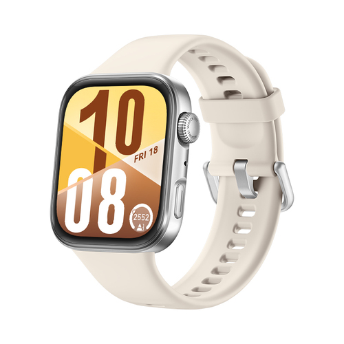 Huawei WATCH FIT 4 Smart Watch - 43 mm Case Height - 9.30 mm Case Thickness - 38 mm Case Width - White Band Color - Alumin