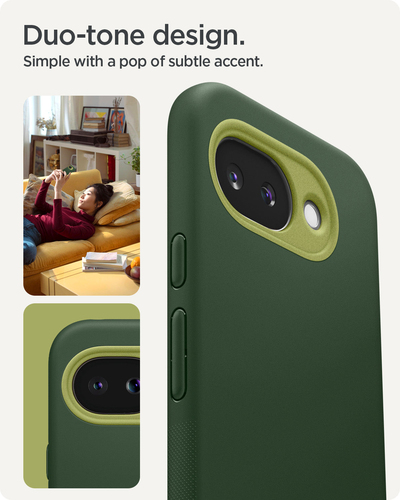 Spigen Nano Pop Case for Google Pixel 10a Smartphone - Avo Green