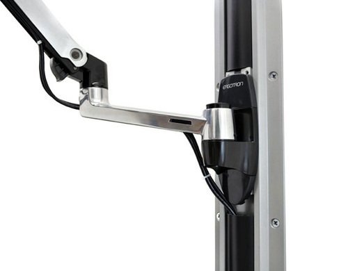 Ergotron LX Wall Mount Keyboard Arm. Product colour: Silver