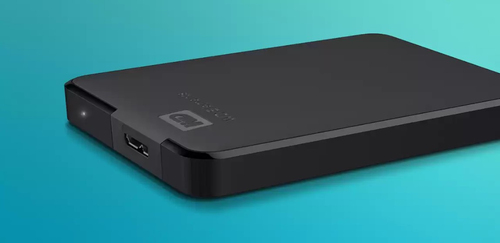WD Tragbar Festplatte - Extern - 6 TB - Schwarz