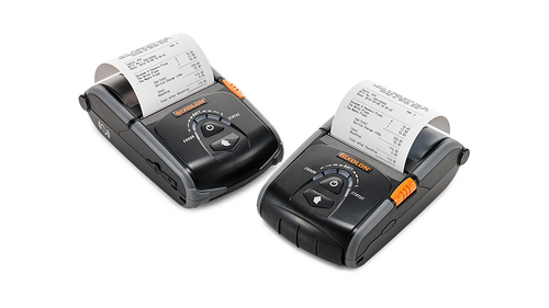 Bixolon SPP-R200IIIPLUS Mobile Direct Thermal Printer - Monochrome - Label/Receipt Print - USB - Serial - Bluetooth - Wire