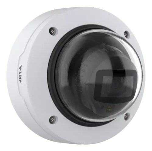 AXIS P3288-LV 8 Megapixel Innen/Außen 4K Netzwerkkamera - Farbe - Kuppel - Weiß - TAA-konform - Infrarot Nachtsicht - H.26
