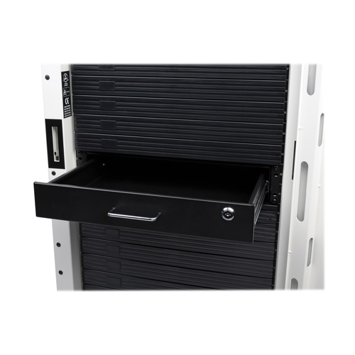Tripp Lite SRDRAWER2U SmartRack 2U Locking Rack-Mount Storage Drawer. Type: Rack cabinet, Housing material: Steel, Product