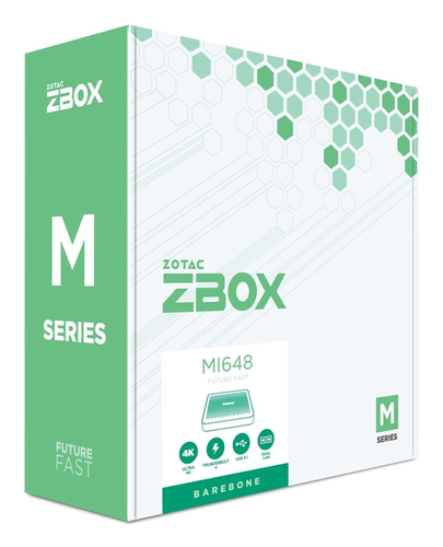 Zotac ZBOX edge MI648 Barebone-System - Mini-PC - Core i5 13. Gen. i5-1340P 1,90 GHz Dodeca-Core - Intel Chip - 64 GB DDR5
