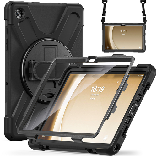 MAXCases Shield Carrying Case for 27.9 cm (11") Samsung Galaxy Tab A11+ Tablet - Black - Shoulder Strap, Hand Strap
