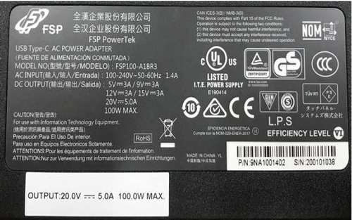 ELO KIT I-SERIES 100W USB-C PSU FOR WINDOWS 2.0