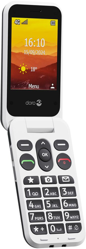 Doro Leva L30 Feature Phone - 4G - Graphit, Weiß - Flip - kein SIM-Lock